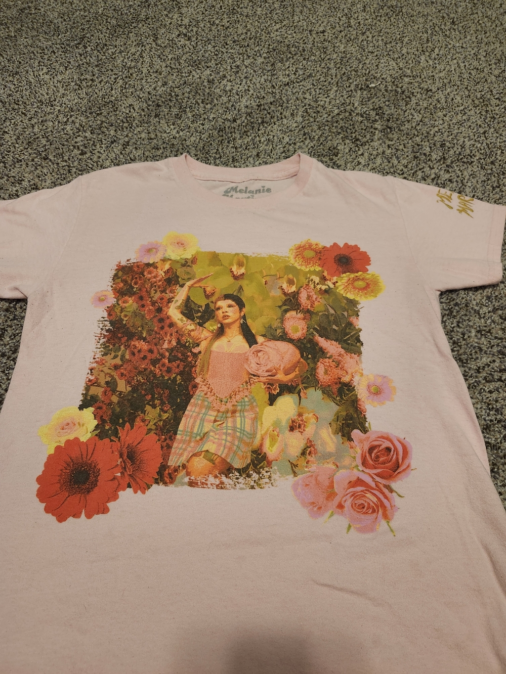 Melanie Martinez Pink Floral Tee